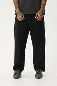 Pants Mens: AFENDS Ninety Eights Pants Black