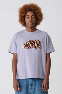Tees Mens: XLARGE Throw Up Tee Pigment Cloud