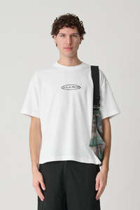 Tees Mens: XLARGE Western Gorilla Fit Tee White