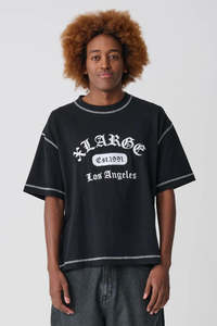 XLARGE Flatlock Gorilla Fit Tee Black