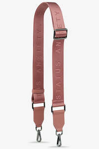 STATUS ANXIETY Web Strap Medium Dusty Rose