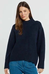BETTY BASICS Lola Jumper Navy