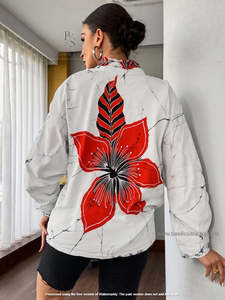 Crimson Petal Cotton Top