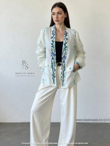 Wild Iris Cotton Jacket