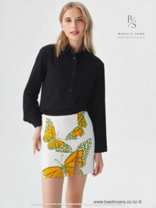 Skirts: Monarch Flight Short Skirt