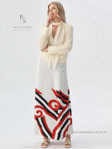 Skirts: Flame Echo Long Skirt