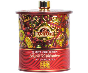 Products: Festive Collection - "Joyful Celebrations" - Black Tea with Cinnamon, Orange Flowers "Orange & Apple" ($20.30 at checkout)