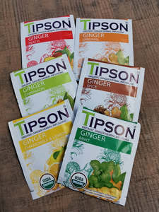 Organic Ginger Assorted 30 Enveloped Teabags