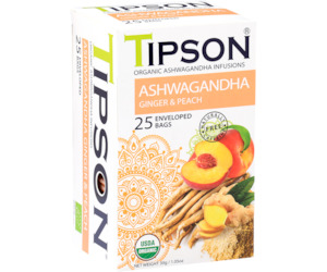 Organic Ashwagandha With Ginger & Peach - 2024 Winner at Great Taste Awards UK
