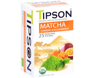 Organic Matcha With Turmeric & Passionfruit
