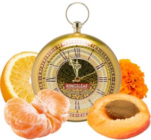 Music Boxes: Dream Time "Gold" - Crimson Clock Tin - Black Tea with Orange Peel & Apricot