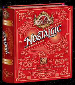 Tea Books: Nostalgic - Tea Book with Assorted Teabags