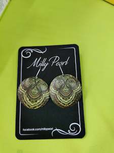 Gifts Baskets: Earrings made from Basilur tins