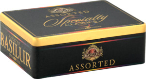 Black Tea No Additives: Metal Chest "Specialty Classics" Black & Green Teas