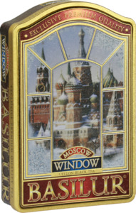 Black Tea With Additives: Window "Moscow" - Black Tea with Cherries