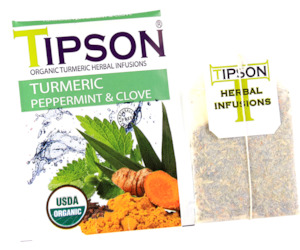 Turmeric: Organic Turmeric With Peppermint & Clove