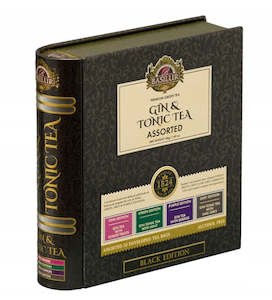 Tea Books: Gin&Tonic Teabooks - Assorted Teabags in Metal Tin