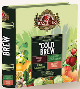 Cold Brew Metal Teabook - Assorted Teabags