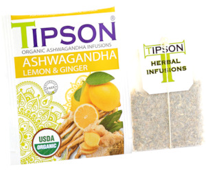 Ashwagandha: Organic Ashwagandha With Lemon & Ginger