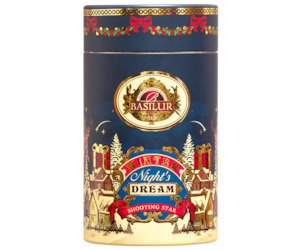 Products: Carton Canister - Winter Night's Dream - "Shooting Star" - Black Tea "Apple & Orange"