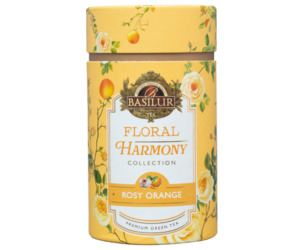 Green Tea Collection: Floral Harmony - Rosy Orange Green Tea