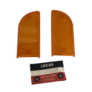 Vauxhall: INDICATOR LIGHT LENS PAIR Vauxhall 101 4/90 FC Victor