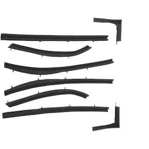 CONVERTABLE WEATHERSTRIP Roof Rail Set 8 piece Chev Pontiac