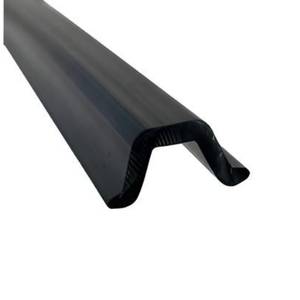 Caravan: INFILL Plastic Caravan Infill for Rails 21.5 x 12.5mm high Black