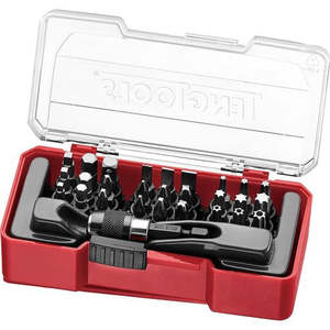Gift Ideas: BIT SET Teng 28pc HEX with holder