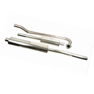 Triumph: TRIUMPH EXHAUST SYSTEM Stainless Steel TR2 TR3 TR3a TR4