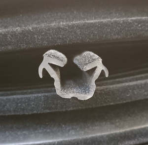 BAILEY CHANNEL Rubber Flocked Window Felt Channel Holden Upper T