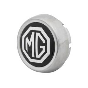 CENTRE CAP MG MOTIF Black for Rostyle MGB