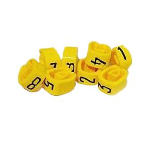 HT LEAD NUMBERS 8mm Yellow 1 to 8