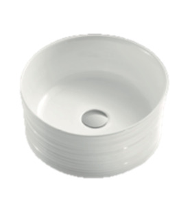 'PARIS' GLOSSY WHITE BASIN