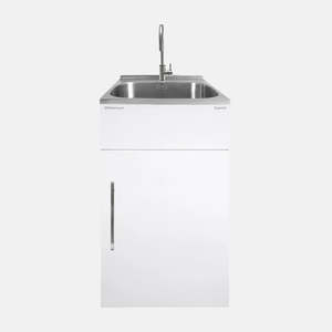 Laundry: Robinhood laundry White 565mm wide  x 560mm deep 900mm high