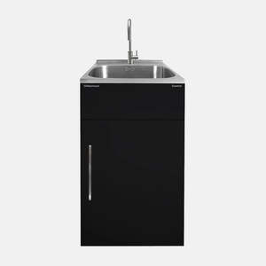 Laundry: Robinhood laundry Black 565mm wide  x 560mm deep 900mm high