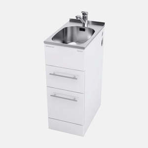 Laundry: Robinhood laundry Drawer W: 350mm, D: 565mm, H: 900-920mm