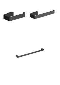 Combo: Soho Matte Black Accessory Set