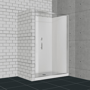 Alcove Shower 1600x900 Framed Sliding Door shower