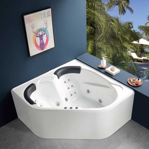 Cleopatra Corner Spa Bath - Henry Brooks Bathrooms