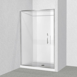 Alcove Shower 1400x760 Framed Sliding Door shower