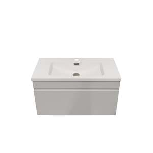 WALL HUNG: CODE NEO 750 SINGLE DRAWER VANITY RANGE - 2 COLOURS