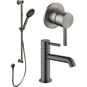 Packages Bathroom: CODE INDUSTRY MINIMALIST TAPWARE PACKAGE GUNMETAL