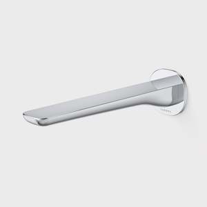 Brushed Brass Bathroom: CAROMA CONTURA II 220MM BATH SPOUT