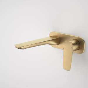 CAROMA CONTURA II 180MM WALL BASIN MIXER