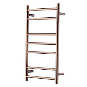Heated Towel Ladders Nz: HEIRLOOM GENESIS 825 SLIMLINE TOWEL LADDER BRUSHED COPPER