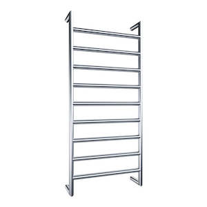 Heated Towel Ladders Nz: NEWTECH LUNA 9 BAR HEATED TOWEL RAIL 450MM