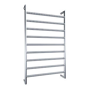 NEWTECH LUNA 9 BAR HEATED TOWEL RAIL 600MM