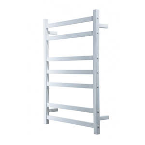 Heated Towel Ladders 12v: HEIRLOOM STUDIO 1 825 LOW VOLTAGE HEATED TOWEL WARMER WHITE