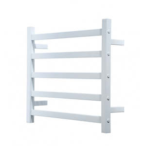HEIRLOOM STUDIO 1 510 LOW VOLTAGE HEATED TOWEL LADDER - WHITE
